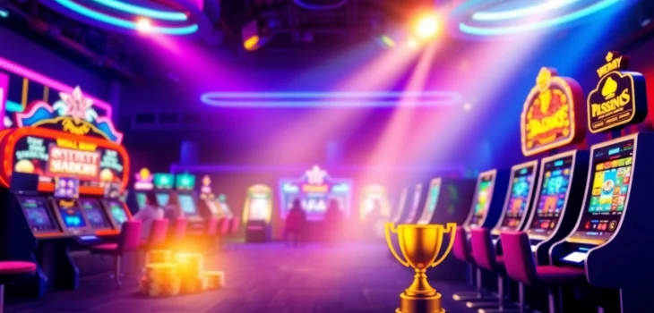 Promotional banner for vin777.gb.net showcasing diverse betting games and a vibrant casino atmosphere.