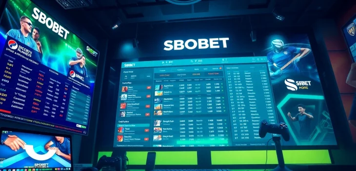 SBOBET.dance online betting interface showcasing vibrant sports betting options and user-friendly design.
