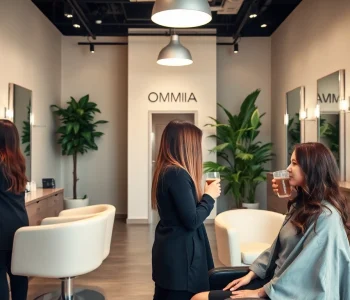 Experience professional artistry at addendum salon with skilled stylists and Aveda products.