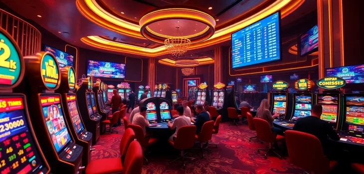 Exciting online casino experience at nhà cái bl555 with vibrant gaming environment.