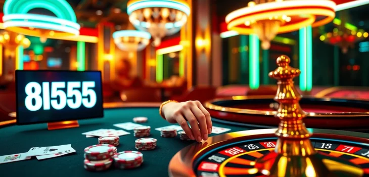 Experience thrilling betting action at BL555's luxurious online casino.